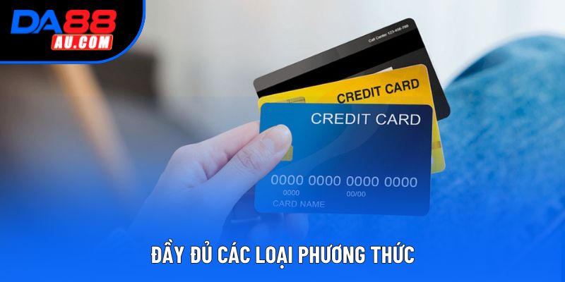 Đầy đủ các loại phương thức