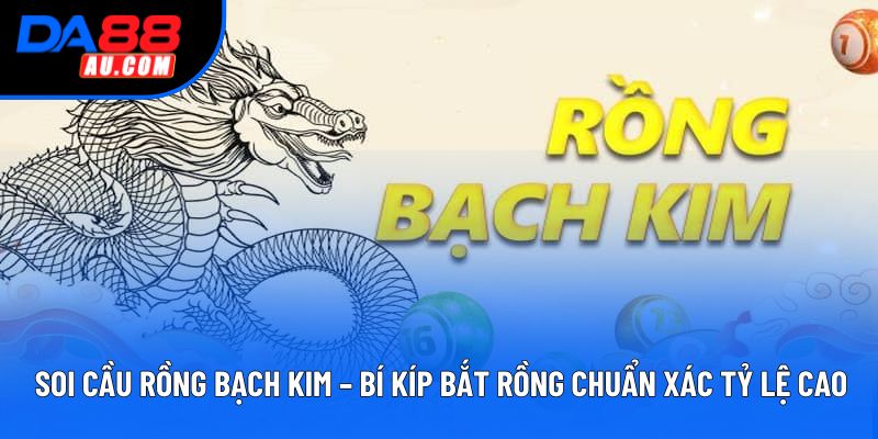 Soi Cầu Rồng Bạch Kim – Bí Kíp Bắt Rồng Chuẩn Xác Tỷ Lệ Cao